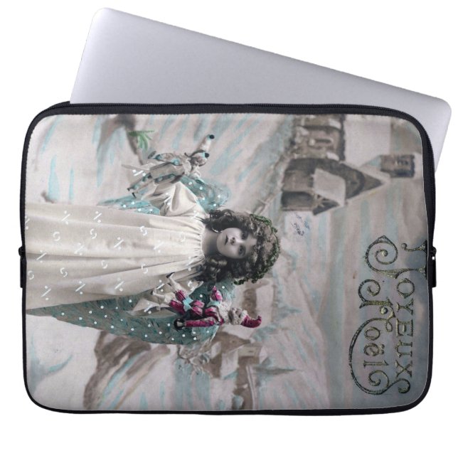 Joyeux Noel Laptop Fodral (Framsidan)