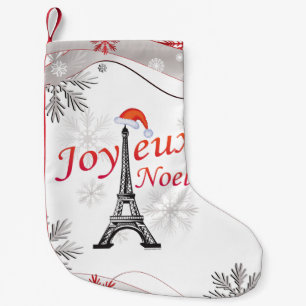 Joyeux Noel Liten Julstrumpa