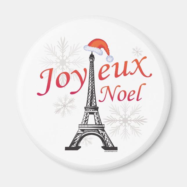 Joyeux Noel Magnet (Framsidan)