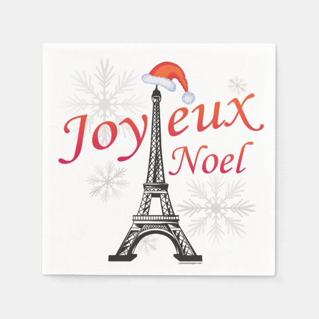 Joyeux Noel Pappersservett (Framsidan)