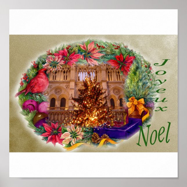 JOYEUX NOEL PARIS JULAFTON POSTER (Framsidan)