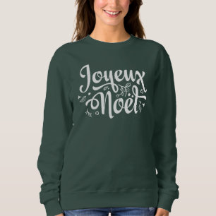 Joyeux Noel Red Fransk God jul T Shirt