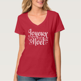 Joyeux Noel Red T Shirt