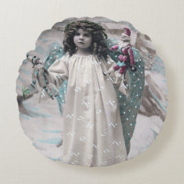 Joyeux Noel Rund Kudde