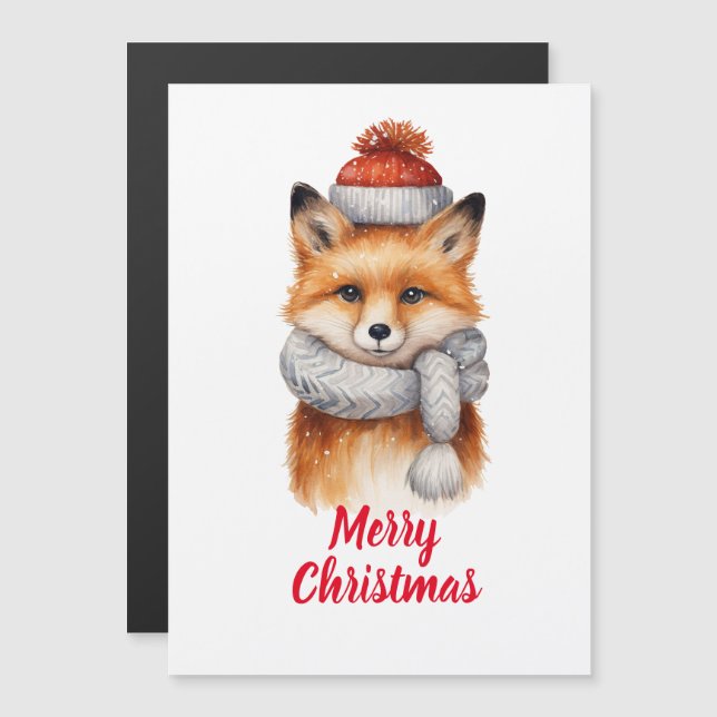 Joyeux Noël Santa Fox (Fram/baksida)