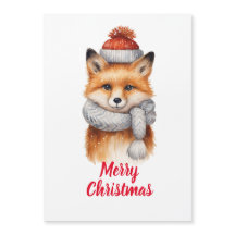 Joyeux Noël Santa Fox