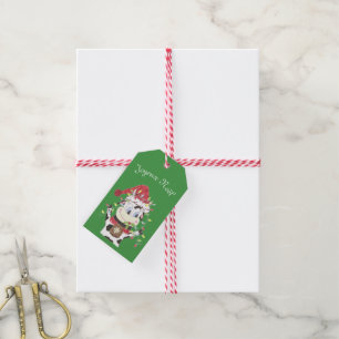Joyeux Noël Snowbell märkre Presentetikett