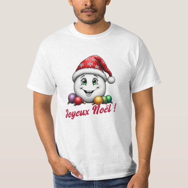 Joyeux Nöel ! T Shirt (Framsida)