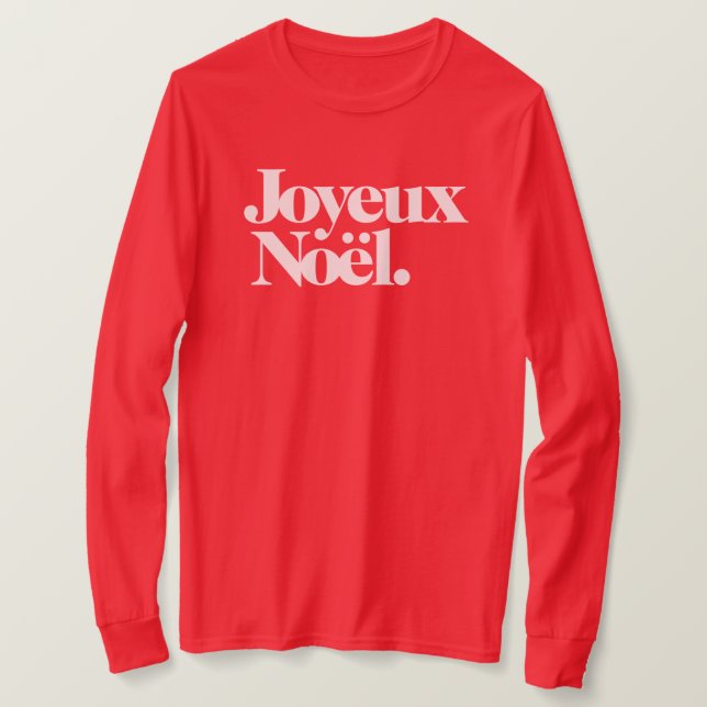 Joyeux Noël T Shirt (Design framsida)