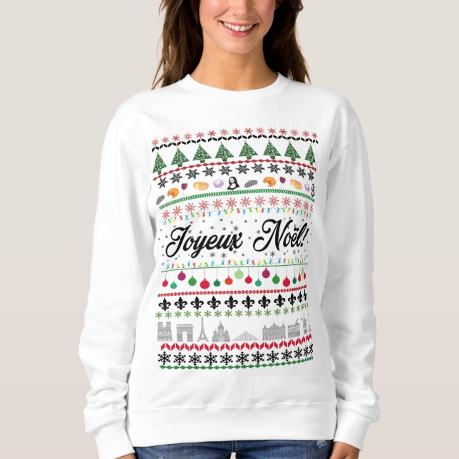Joyeux Noël tröja (Framsida)