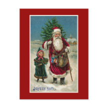 "Joyeux Noel" Vintage Fransk jul