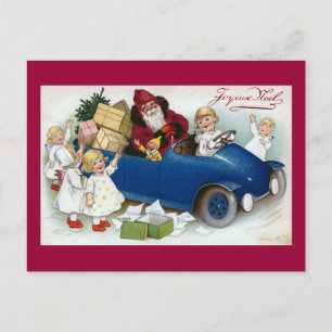 "Joyeux Noel" vintagefransk Helg Vykort