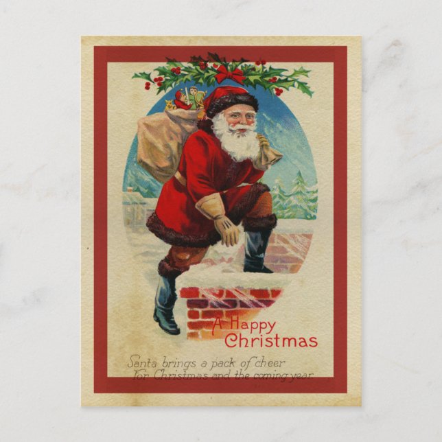 Joyeux Noël Vykort (Framsida)