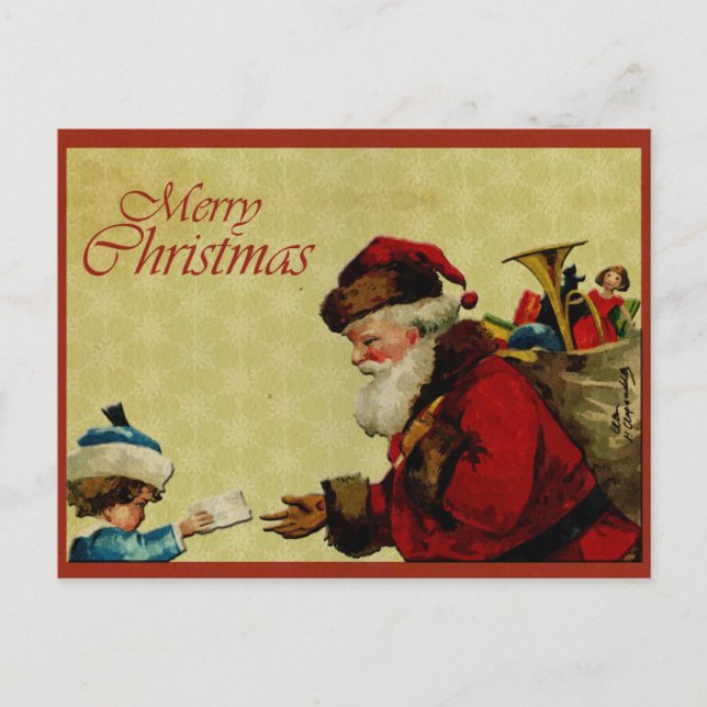 Joyeux Noël Vykort (Framsida)