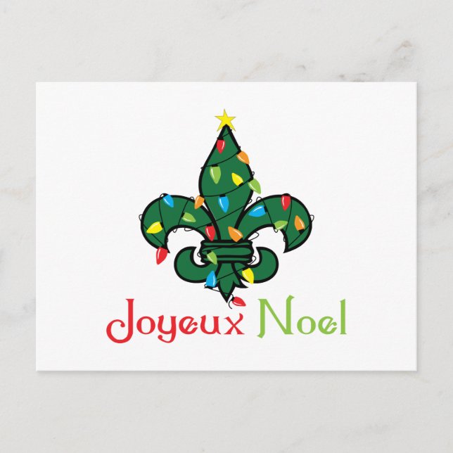 Joyeux Noel Vykort (Framsida)