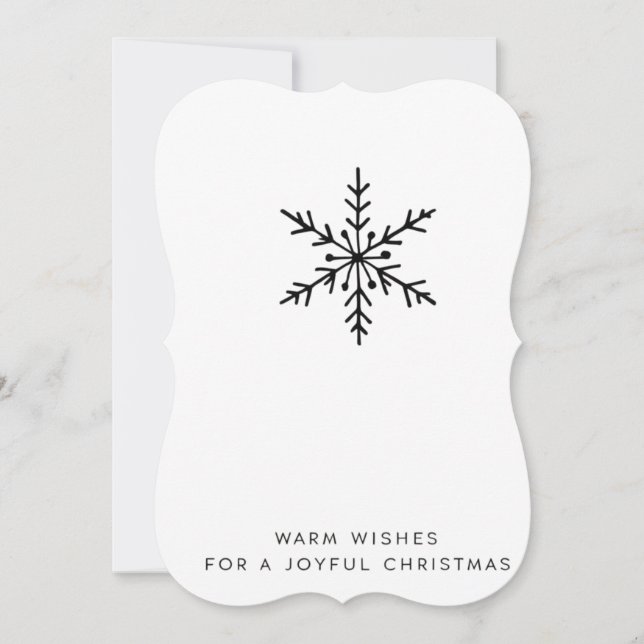 Joyful Christmas Holiday Card Julkort (Framsida)