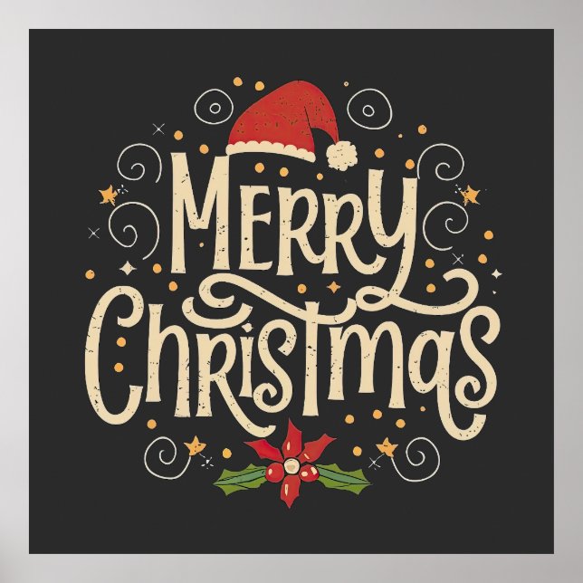 Joyful Christmas Poster (Framsidan)