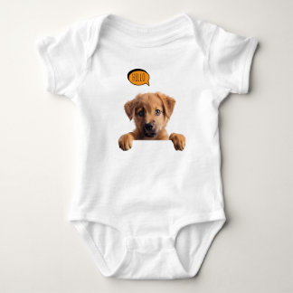 Joyful Delightful Puppy  in Watercolor T Shirt
