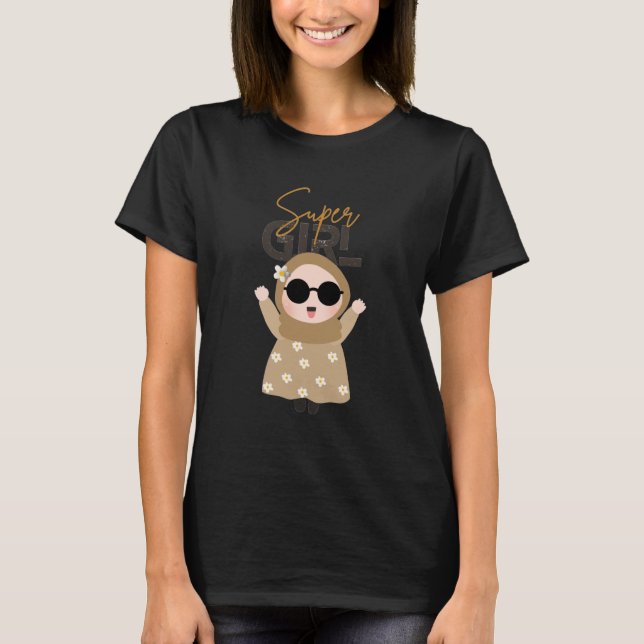 Joyful Empowerment & Modest Charm T-Shirt (Framsida)