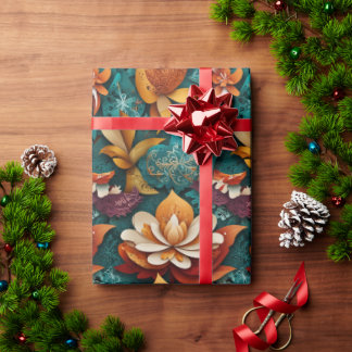 Joyful Floral Elegance Presentpapper