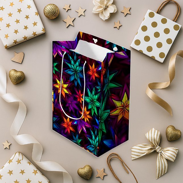 Joyful Floral Gift Bag for Celebrations (Skapare uppladdad)