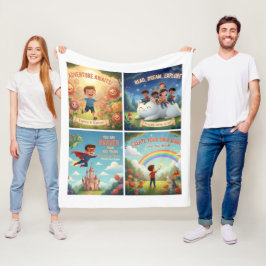 Joyful Garden Adventures for Kids & Pets Fleecefilt