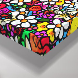 Joyful Garden Groovy Canvastryck