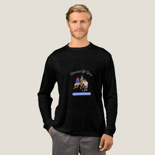 Joyful Hanukkah Kids T Shirt (Hel framsida)