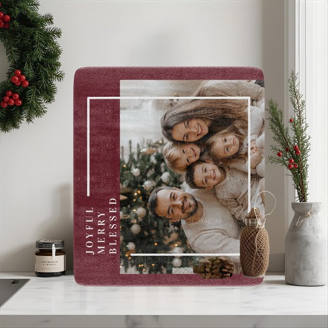 Joyful Merry Blessed Christmas Photo (Skapare uppladdad)