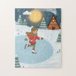 "Joyful skater" Pussel