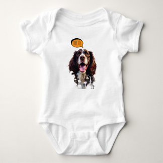 Joyful Springer Spaniel  in Watercolor T Shirt
