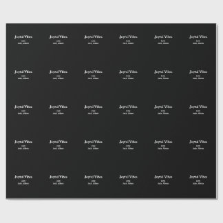 Joyful Vibes green Christmas holidays love family Presentpapper