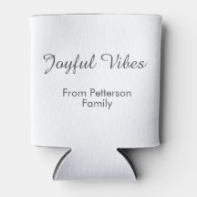 Joyful Vibes red Christmas add family name date