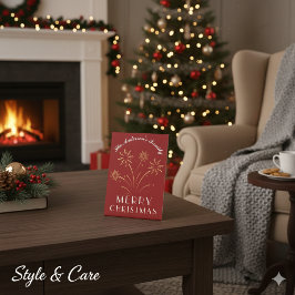 Joyful Warm Merry Christmas Party
