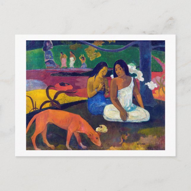 Joyfulness, Gauguin Vykort (Framsida)