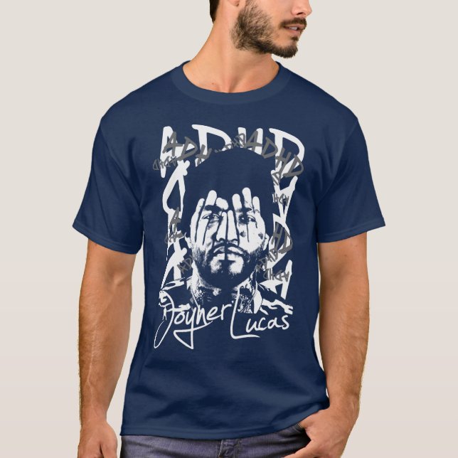 Joyners Lucass Rappare Meme retro T Shirt (Framsida)