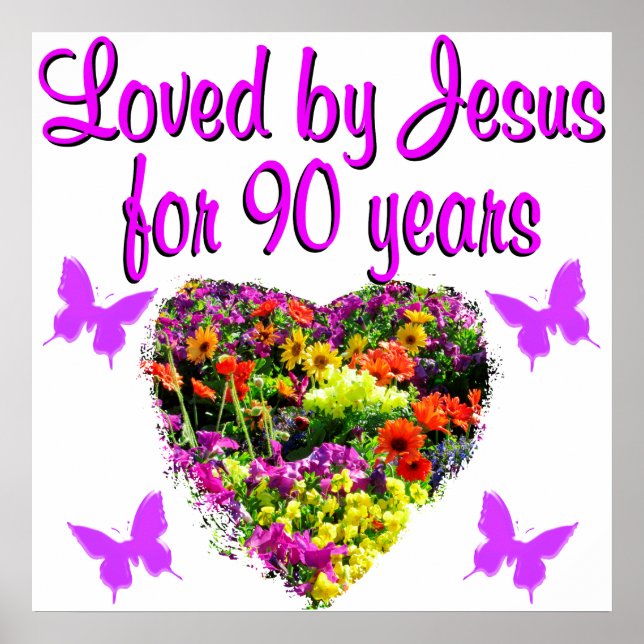 JOYOUS 90 YR OLD POSTER (Framsidan)