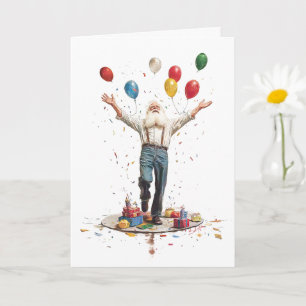Joyous Birthday-firande Kort