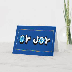 Joyous Chrismukah Time Greeting Card Kort