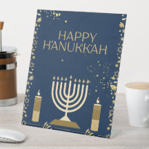 Joyous Hanukkah Firande!" Tack för ditt kort