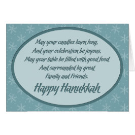 Joyous Hanukkah Hälsningskort