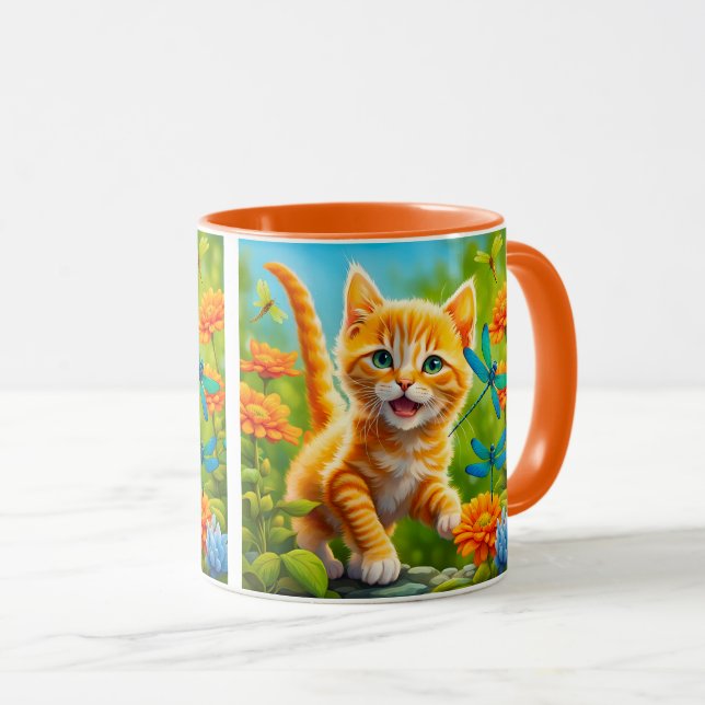 Joyous Kitten Mugg (Framsida höger)