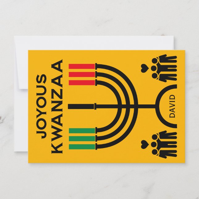Joyous Kwanzaa (Framsida)