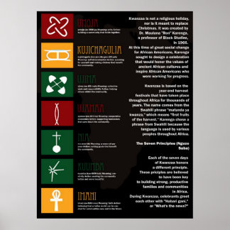 Joyous Kwanzaa Poster