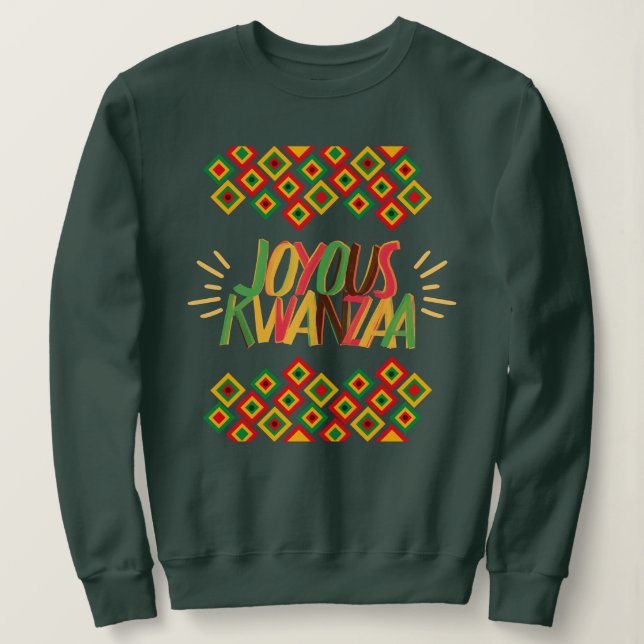 Joyous KWANZAA T Shirt (Design framsida)