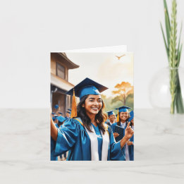 Joyous Milestone - Ett firande Studenten Kort