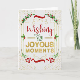 Joyous Moments och Simple Pleasures Helgkort