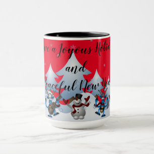 Joyous/Peace Coffee/Tea Mugg