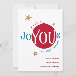 Joyous Red Corporate Client-uppskattad Helgdag