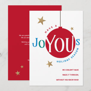 Joyous Red Corporate Client-uppskattad Helgdag